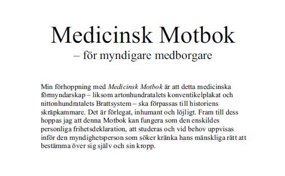 Medicinsk Motbok - fr myndigare medborgare - fri e-bok frn frfattaren Ulf Brnell